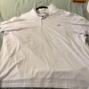 Adidas Men's Classic White Polo Shirt